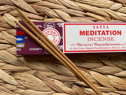 Kadzidełka indyjskie satya MEDITATION 15g